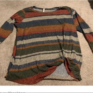 Striped  Multicolored thin sweater